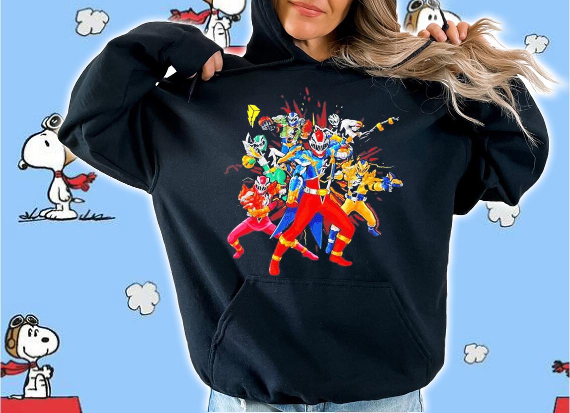 Power Rangers Dino Fury shirt t-shirt hoodie