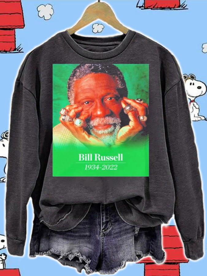RIP Bill Russell 1934-2022 Legends Never Die Shirt t-shirt