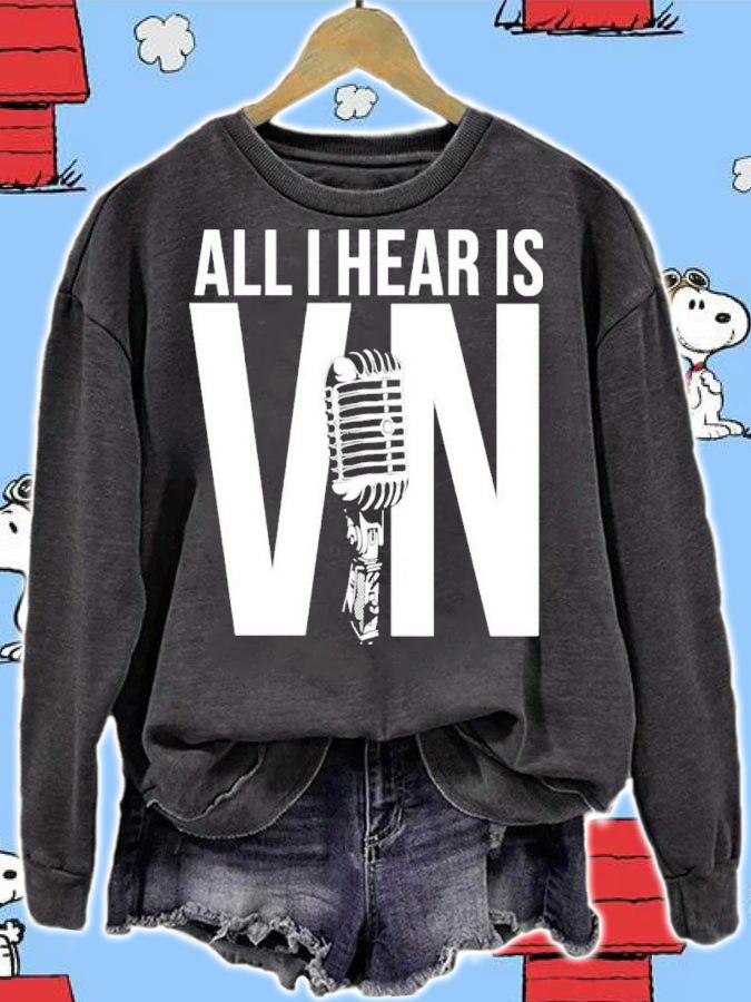 All I Hear Is Vin Scully Shirt t-shirt sweatshirt