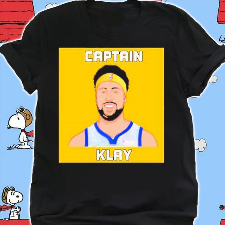 Captain Klay Klay Thompson Golden State Warriors Shirt t-shirt shirt
