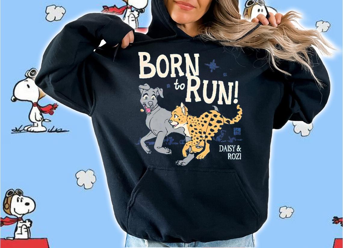 Cincinnati Zoo Daisy And Rozi Born To Run T-Shirt t-shirt