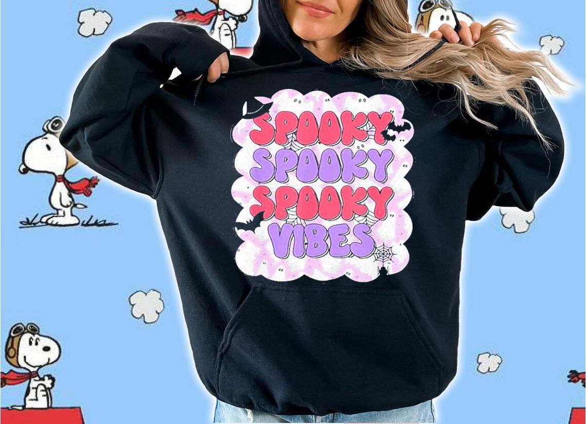 Groovy Spooky Season Spooky Vibes Hippie Halloween Costume Shirt t-shirt