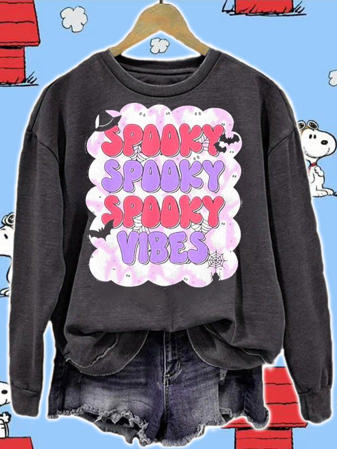 Groovy Spooky Season Spooky Vibes Hippie Halloween Costume Shirt t-shirt
