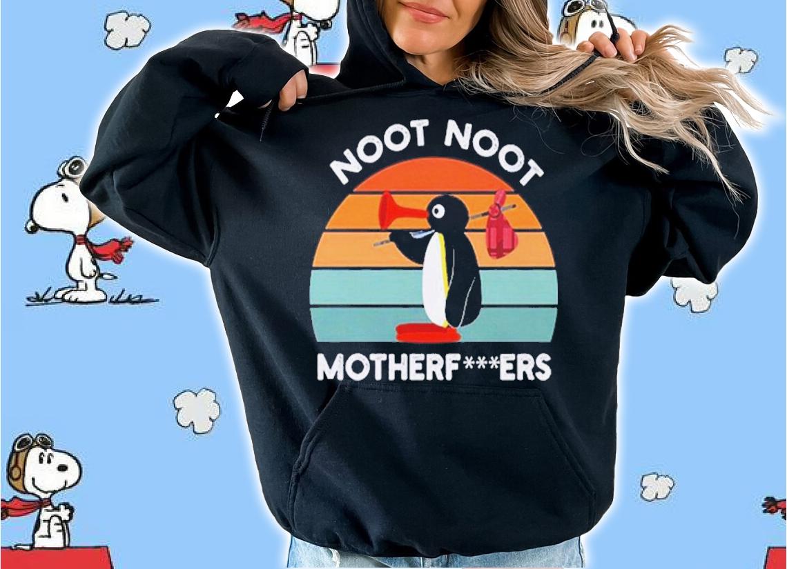 Noot Noot Mother Fuckers Pingu Vintage Shirt t-shirt