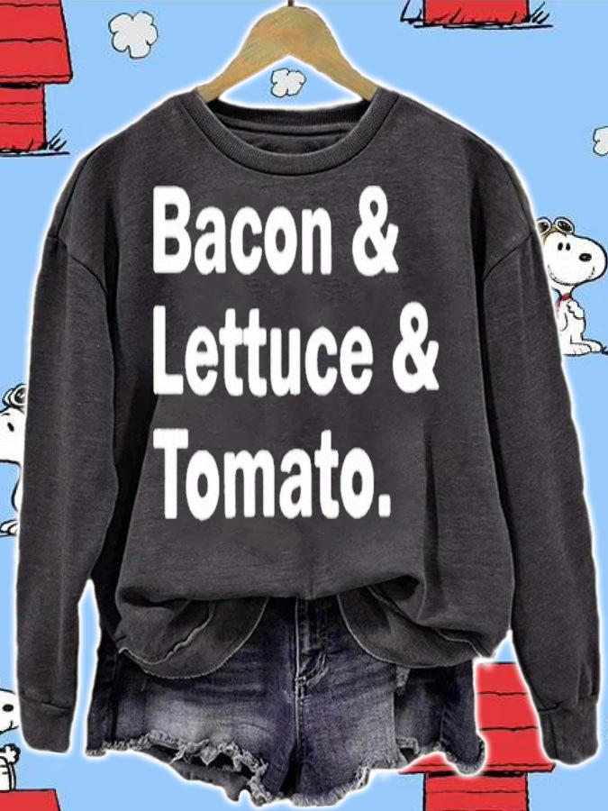 Solar Opposites Bacon Lettuce Tomato Terry shirt t-shirt
