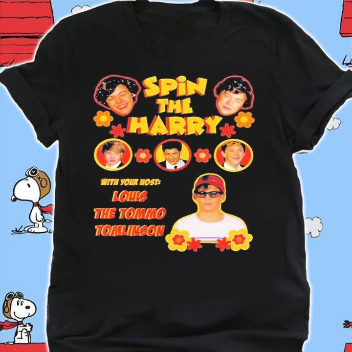 Spin The Harry With Your Host Louis The Tommo Tomlinson shirt t-shirt shirt