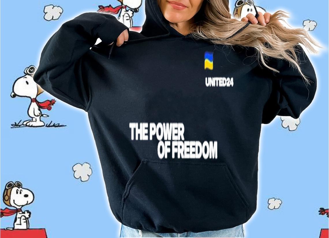 The power of freedom united24 shirt t-shirt hoodie