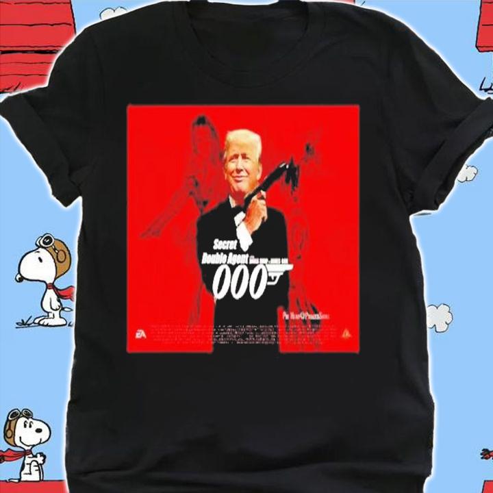 Trump James Bond Double Secret Agent 0007 Shirt t-shirt