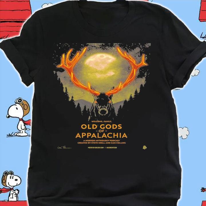 Welcome family old Gods of Appalachia shirt t-shirt shirt