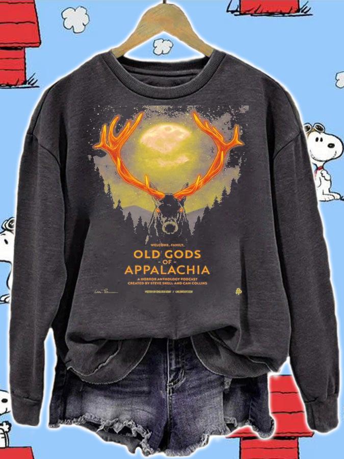 Welcome family old Gods of Appalachia shirt t-shirt sweatshirt