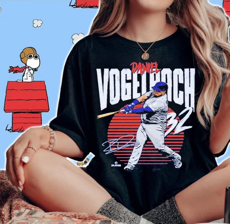 Daniel Vogelbach New York M Rise Baseball Signature Shirt t-shirt woman shirt