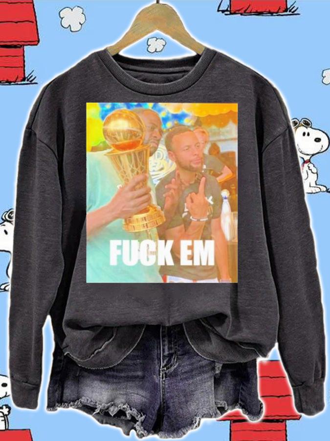 Draymond Green And Stephen Curry Fuck Them Shirt t-shirt