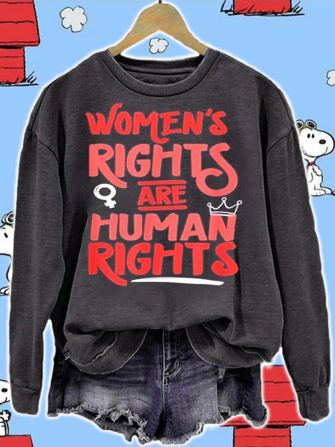Feminist Women's Rights Are Human Rights Shirt t-shirt sweatshirt