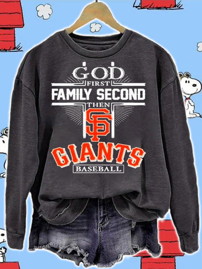 God First Family Second Then San Francisco Giants Football 2022 Shirt t-shirt sweatshirt