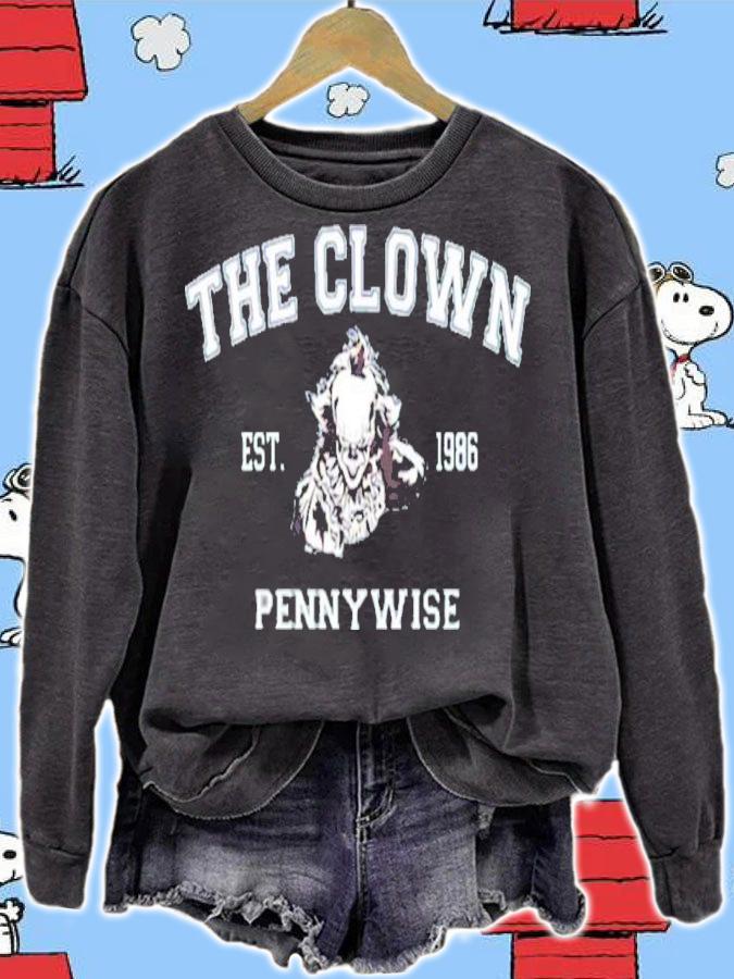 Horror Movies Character The Clown Pennywise Shirt t-shirt sweatshirt