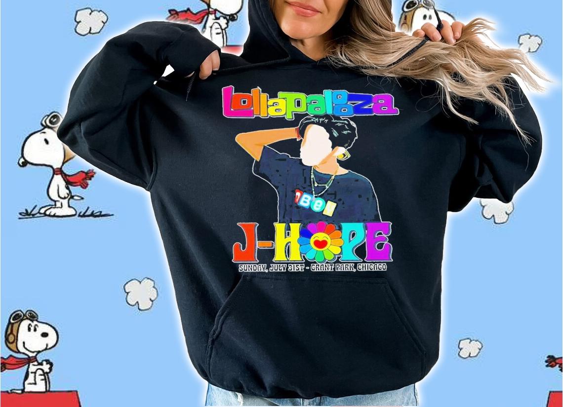 J-Hope Lollapalooza BTS J Hope T-Shirt t-shirt