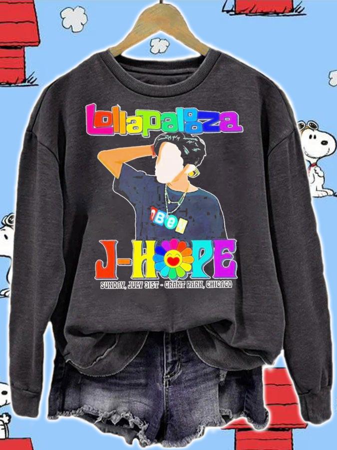 J-Hope Lollapalooza BTS J Hope T-Shirt t-shirt