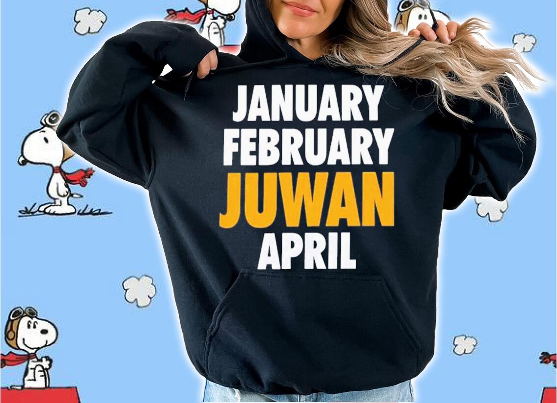 January February Juwan April Don Thomas Shirt t-shirt