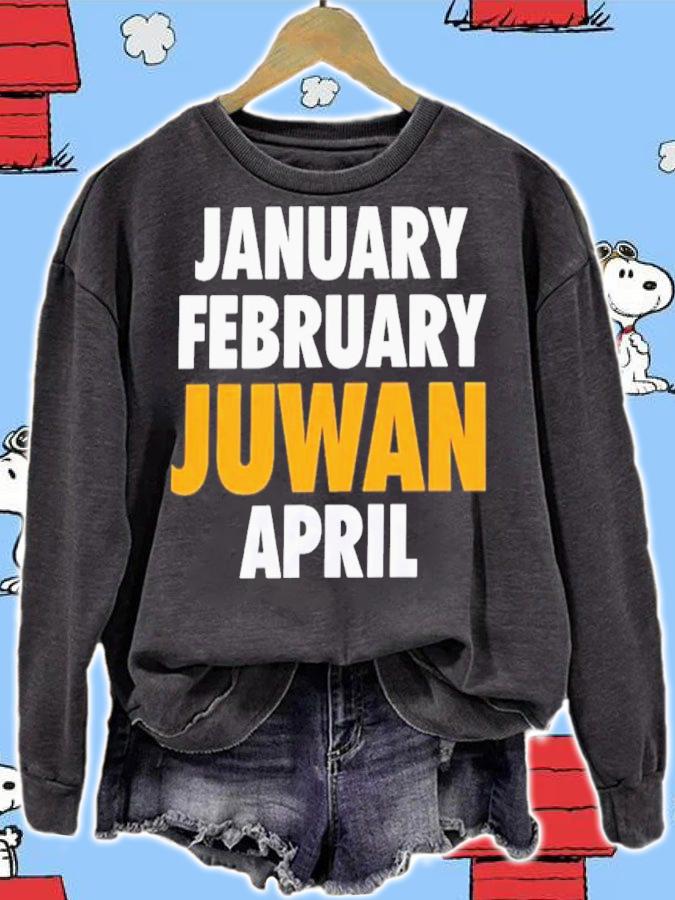 January February Juwan April Don Thomas Shirt t-shirt