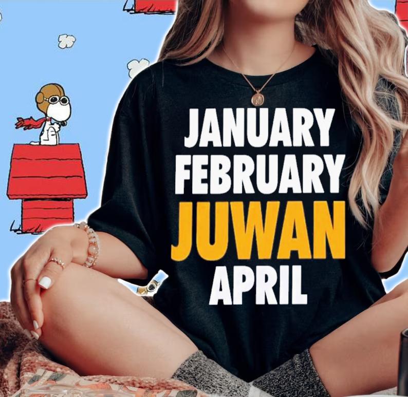 January February Juwan April Don Thomas Shirt t-shirt
