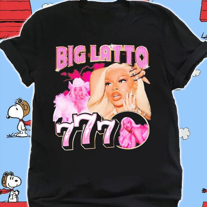 Latto Merch Big Latto 777 T-Shirt t-shirt shirt