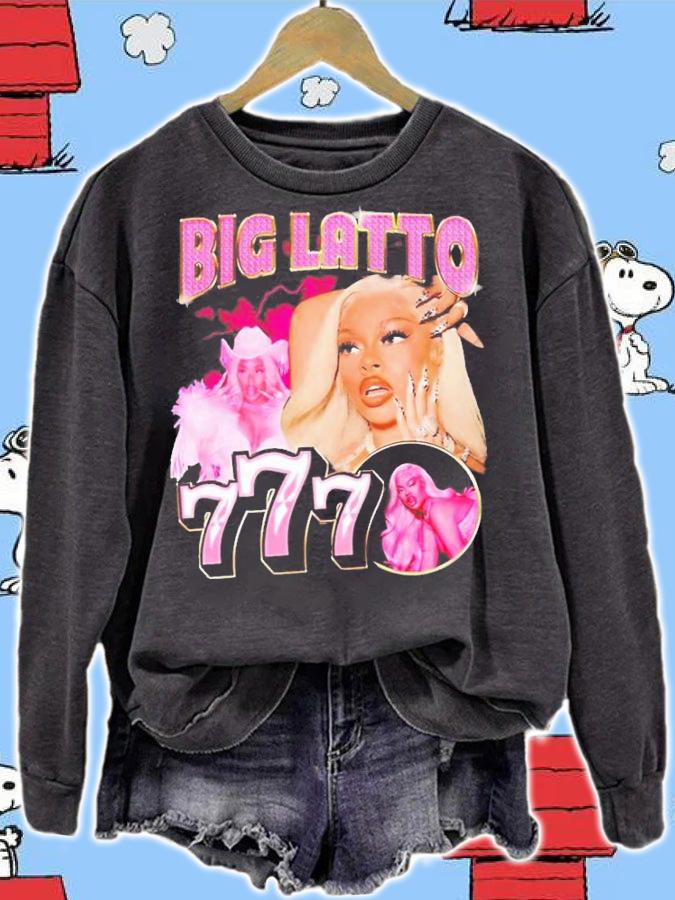 Latto Merch Big Latto 777 T-Shirt t-shirt sweatshirt