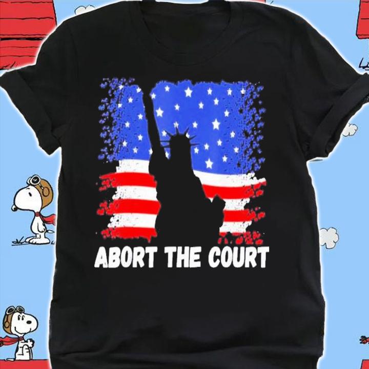 Liberty Abort the Court Roe V Wade Mind Your Own Uterus Shirt t-shirt