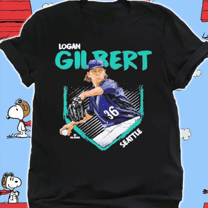 Logan Gilbert Seattle Baseball Shirt t-shirt