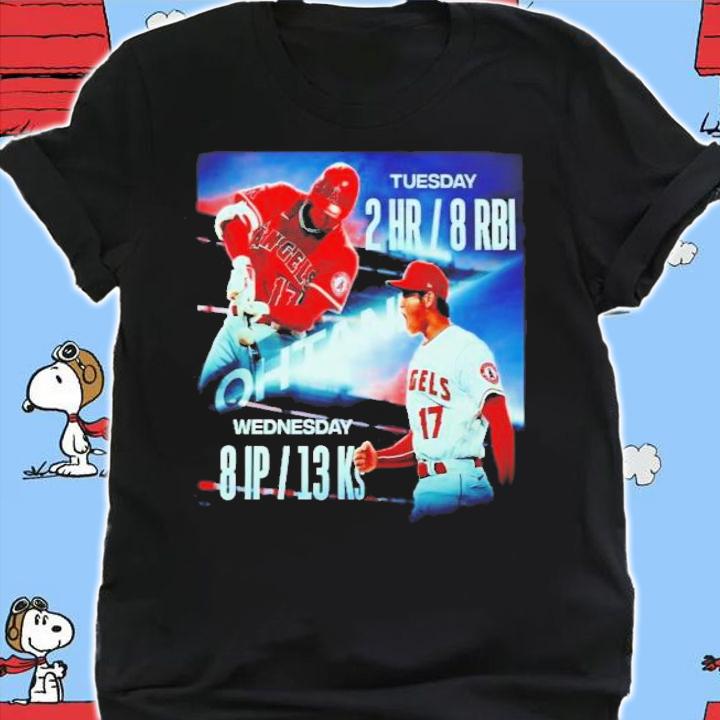 MLB Los Angeles Angels Shohei Ohtani The Greatest Showman T-Shirt t-shirt shirt