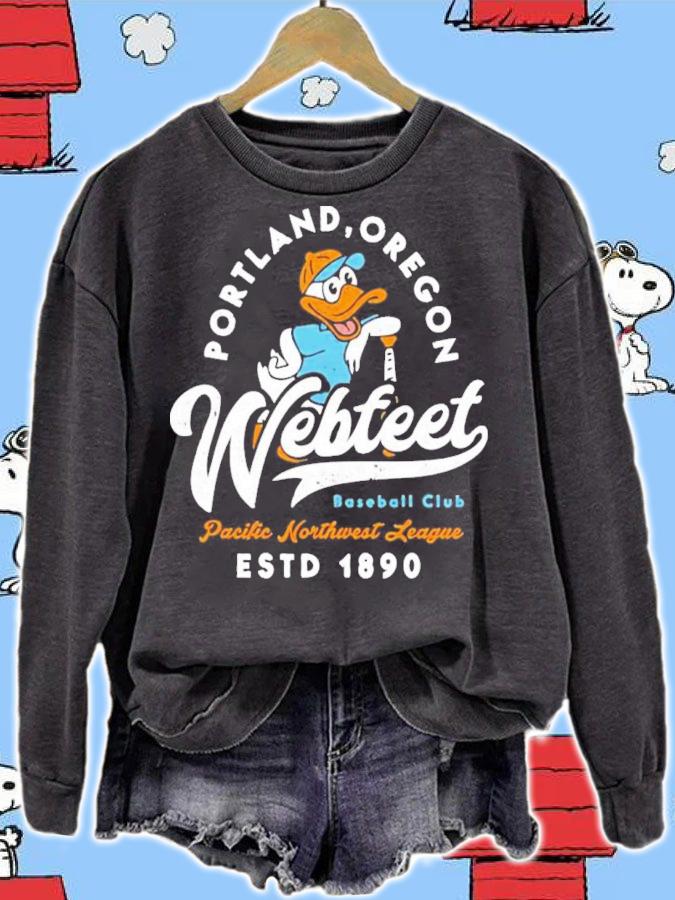 Portland Oregon webfeet minor league baseball shirt t-shirt