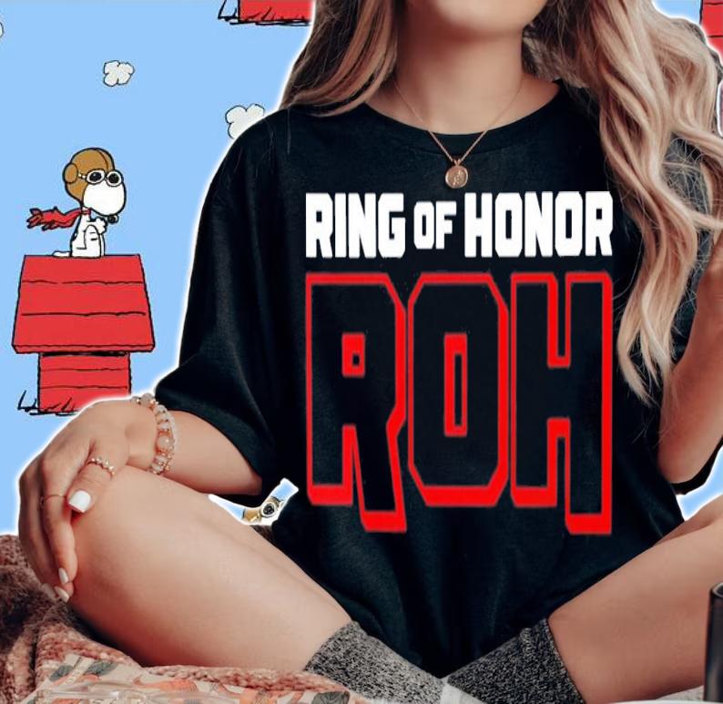 Prowrestlingtees Ring Of Honor Wrestling T-Shirt t-shirt