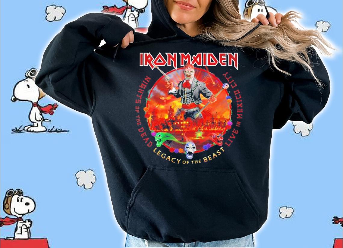 Nights Of The Dead Iron Maiden Shirt t-shirt hoodie