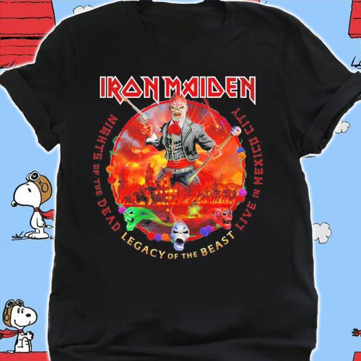 Nights Of The Dead Iron Maiden Shirt t-shirt shirt