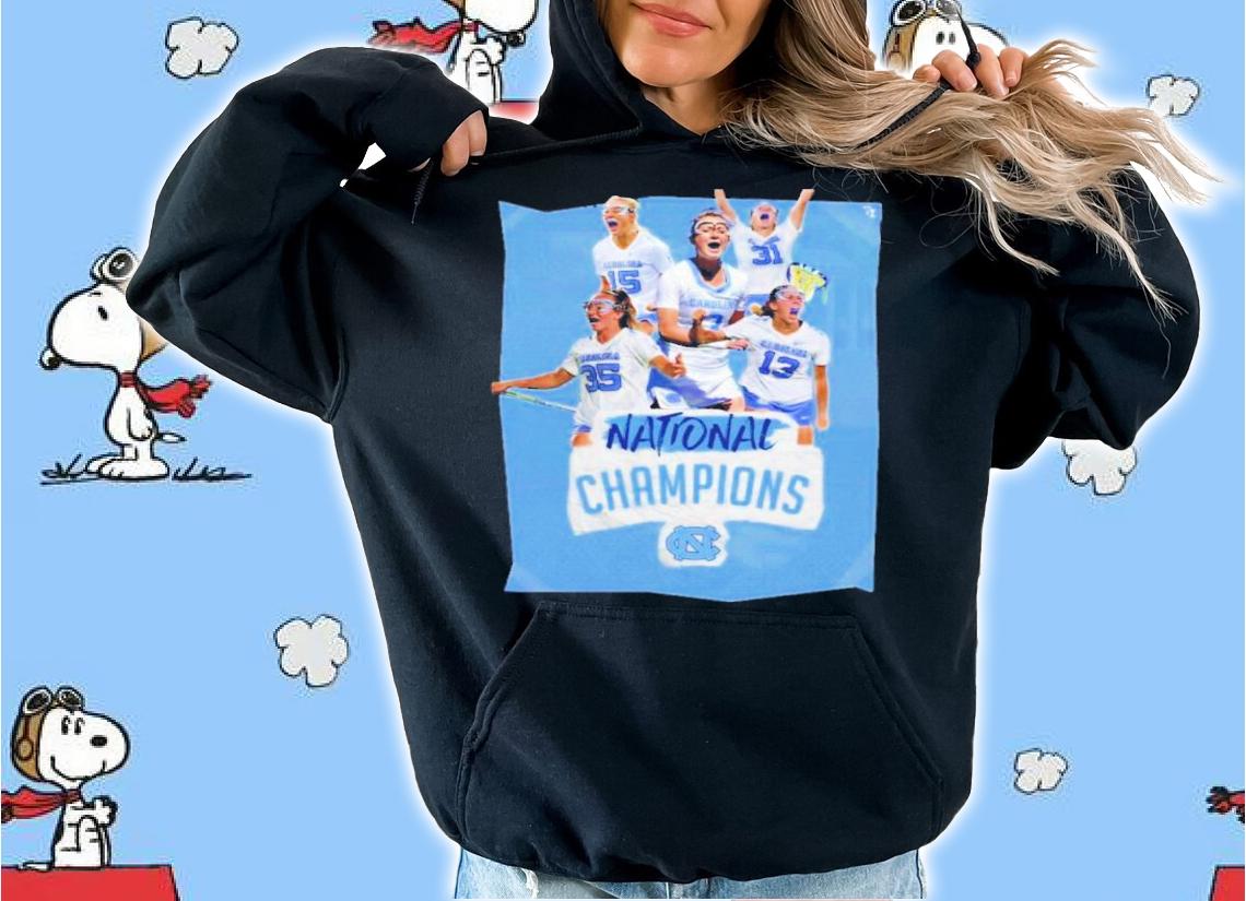 North Carolina Women's Lacrosse Team National Champions 2022 Shirt t-shirt hoodie