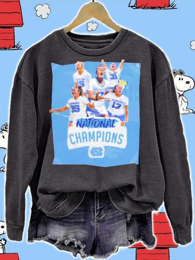 North Carolina Women's Lacrosse Team National Champions 2022 Shirt t-shirt sweatshirt