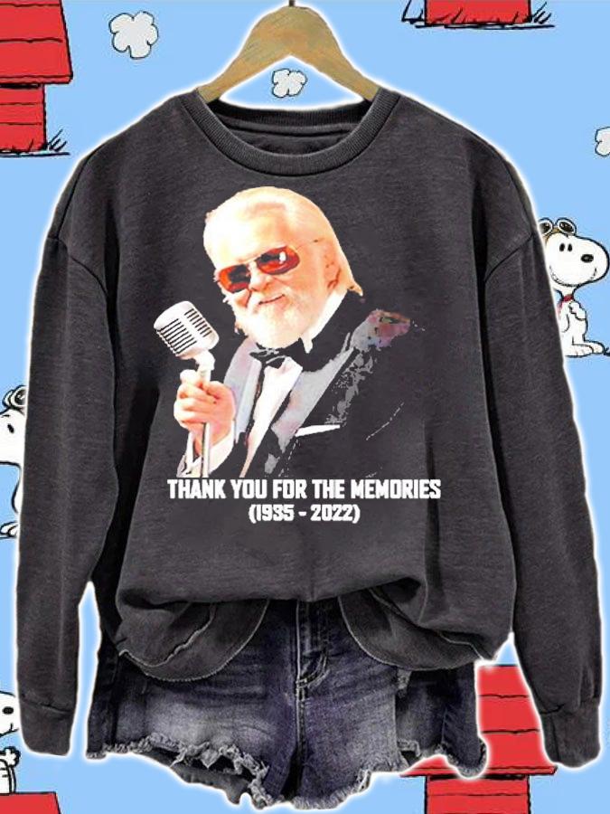 RIP Ronnie Hawkins 1935 2022 Thank You For The Memories T-Shirt t-shirt