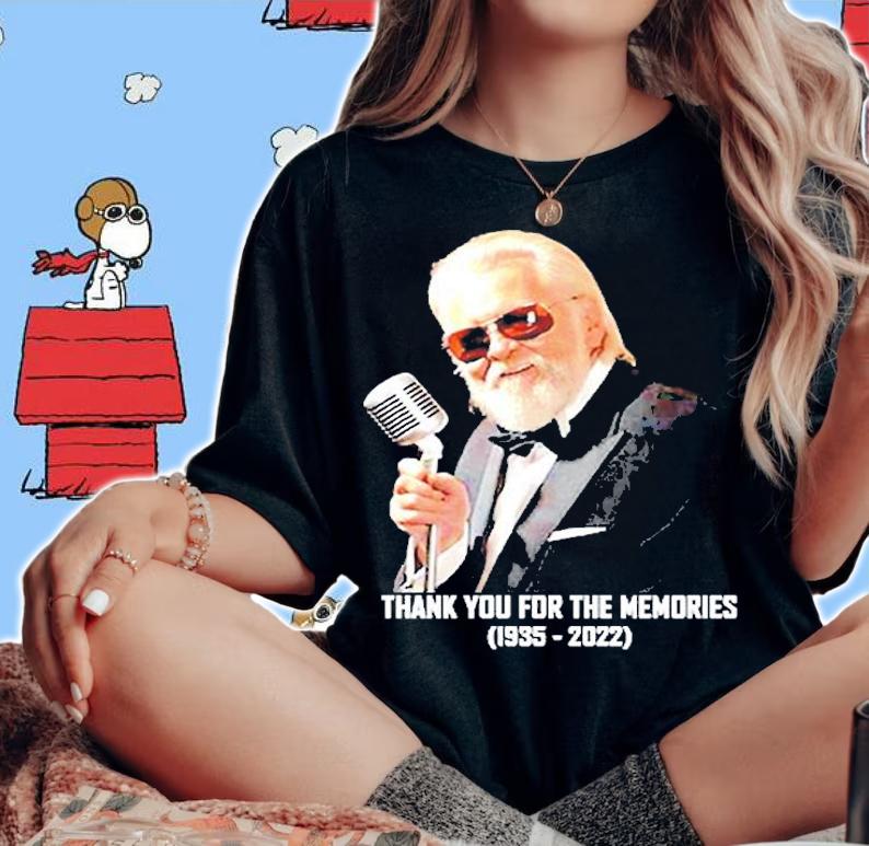 RIP Ronnie Hawkins 1935 2022 Thank You For The Memories T-Shirt t-shirt woman shirt