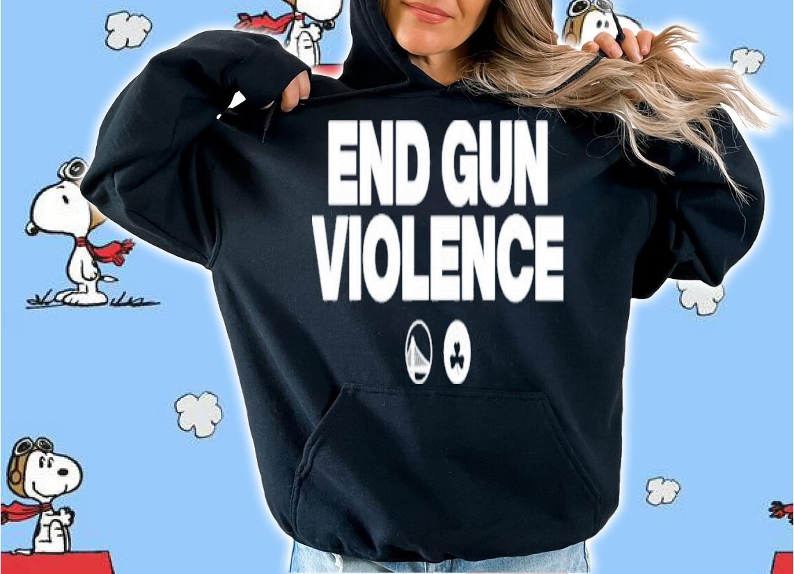 Steve Kerr End Gun Violence Warriors And Celtics Shirt t-shirt