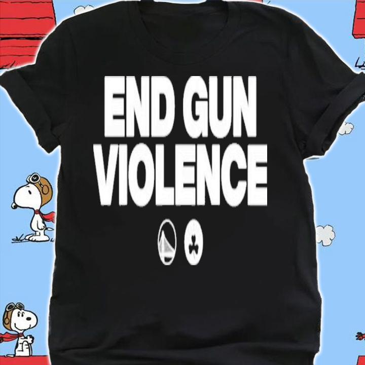 Steve Kerr End Gun Violence Warriors And Celtics Shirt t-shirt