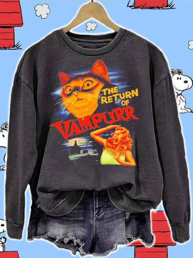 The Return of Vampurr Cat shirt t-shirt