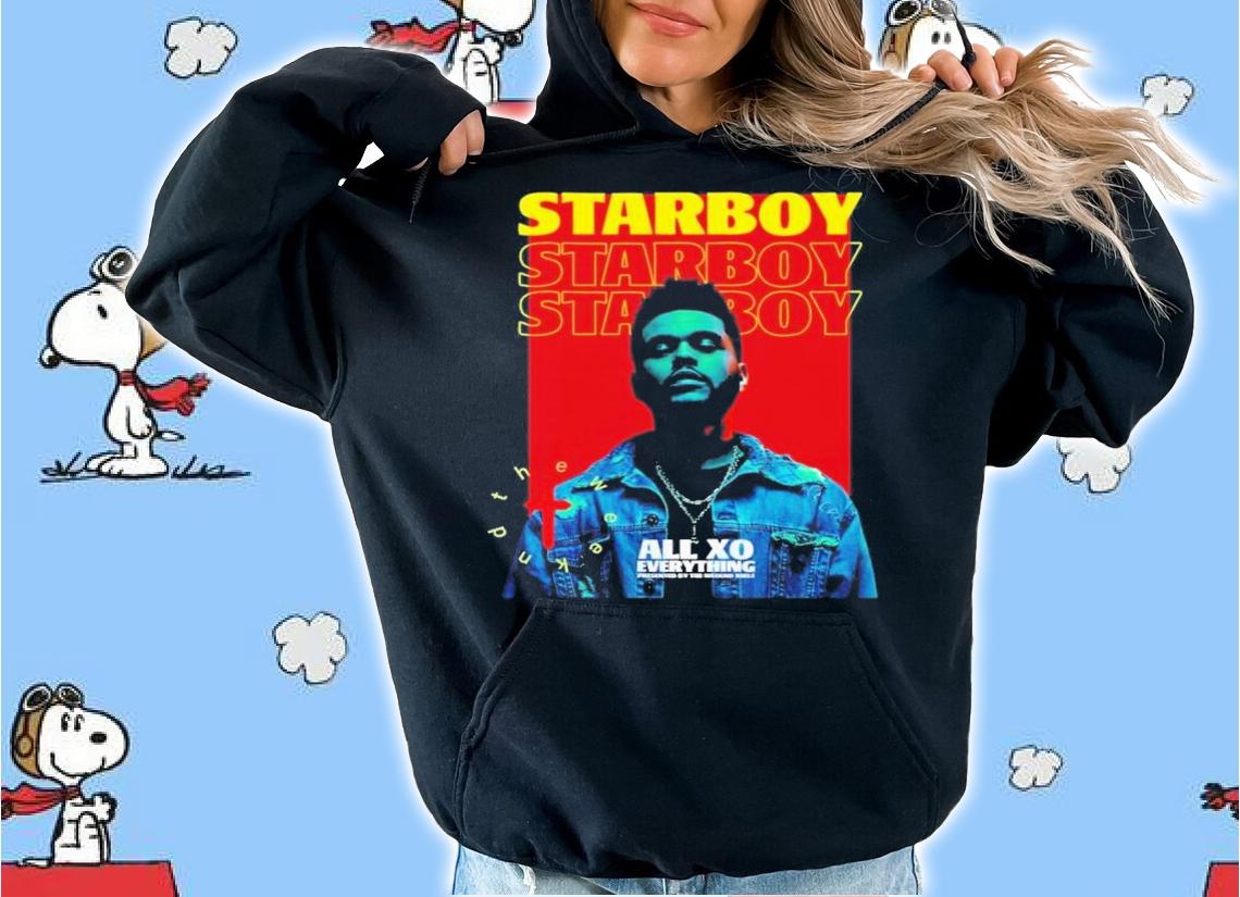 The Weeknd Starboy All XO Everything Shirt t-shirt hoodie