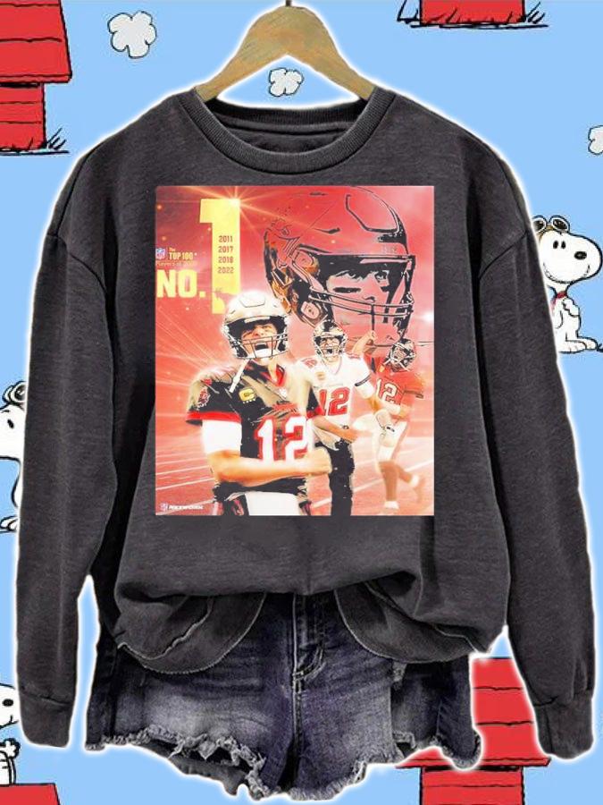Tom Brady Tampa Bay Buccaneers No 1 In NFL Top 100 Shirt t-shirt