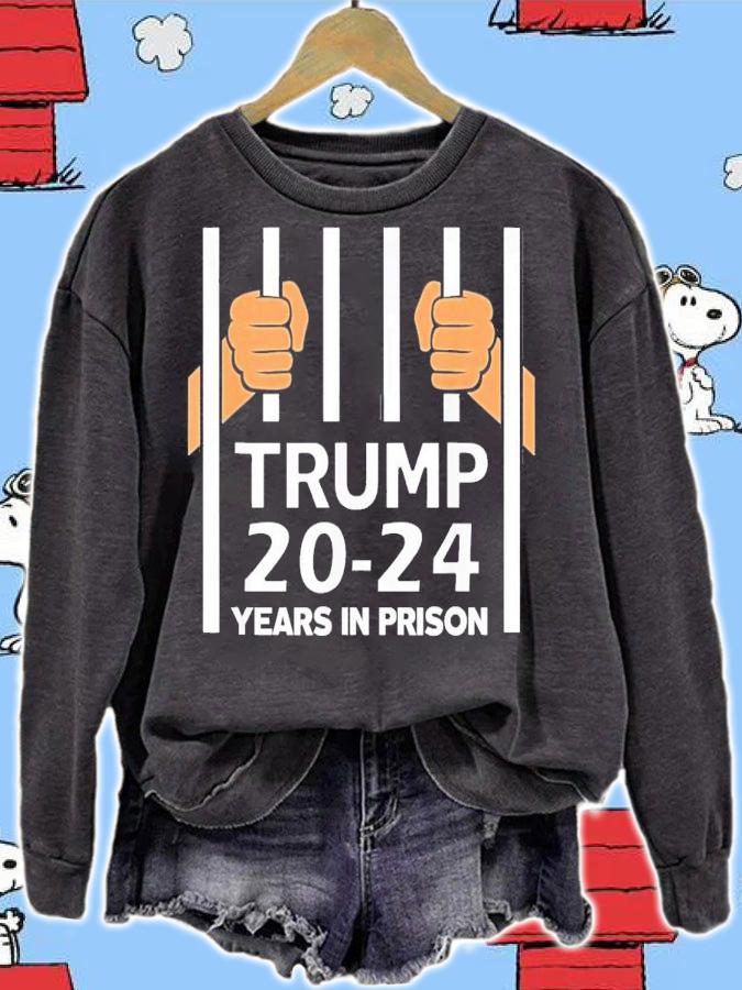Trump Costume 20-24 Years In Prison Anti Trump T-Shirt t-shirt sweatshirt