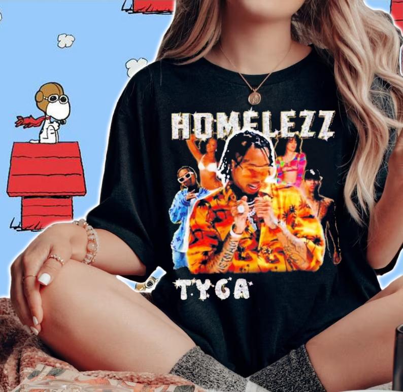 Tyga Rapper Vintage 90s 21 Savage Rap Hip Hop T-Shirt t-shirt