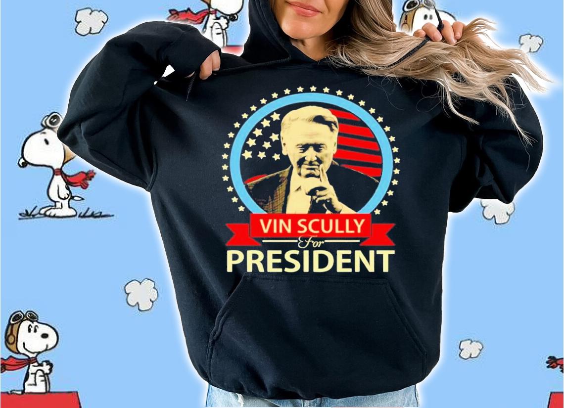 Vin Scully For President Shirt t-shirt