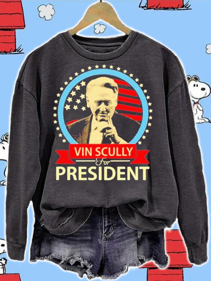 Vin Scully For President Shirt t-shirt
