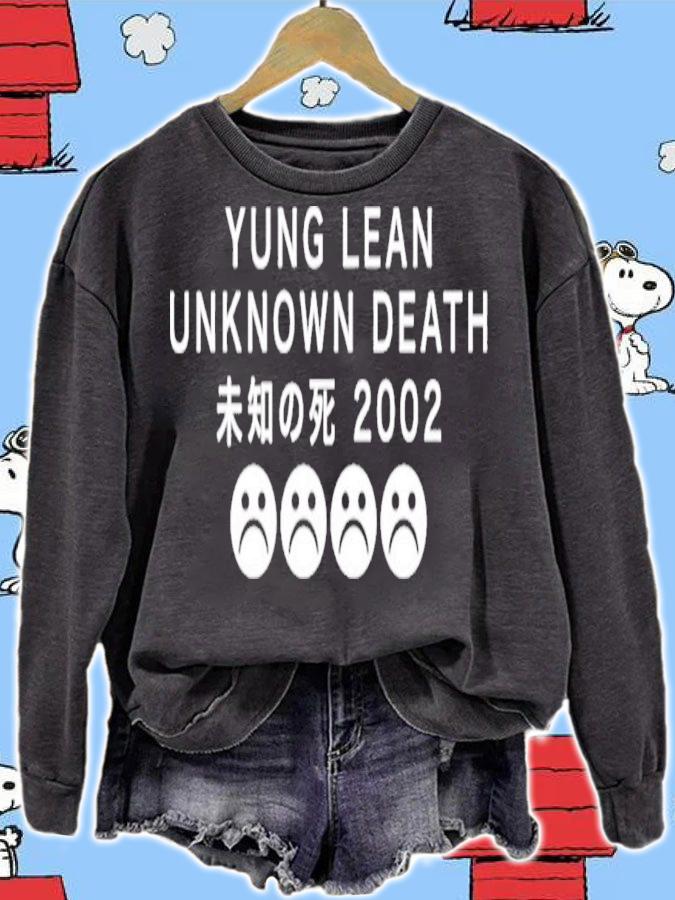 Yung Lean Unknown Death 2002 T-Shirt t-shirt