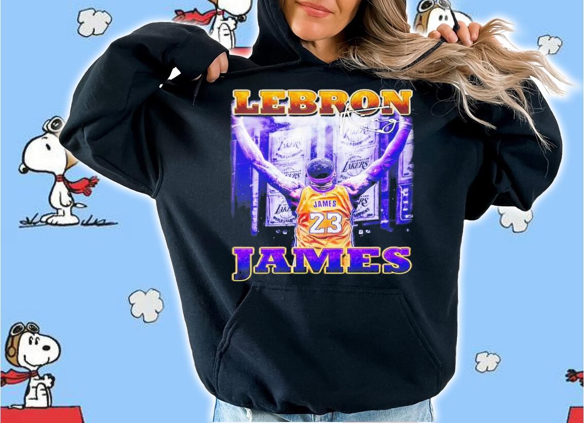The Champion Los Angeles Lakers The Lebron James T-Shirt t-shirt