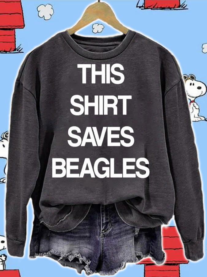 This Shirt Saves Beagles T-Shirt t-shirt