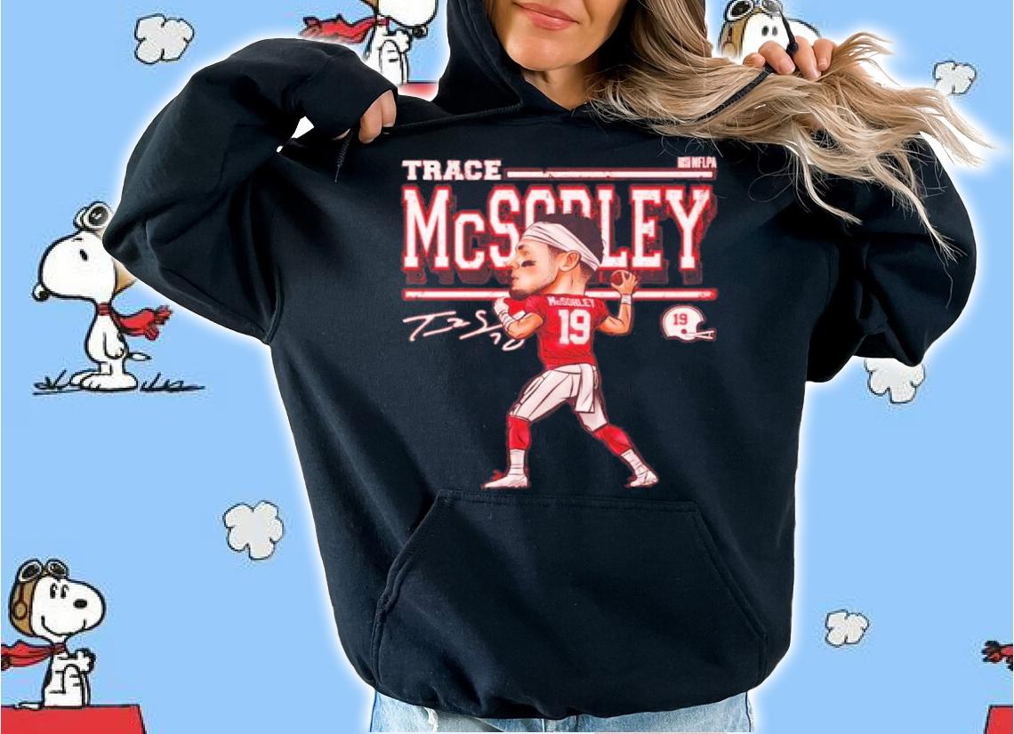 Trace McSorley Arizona Cartoon Signature Shirt t-shirt